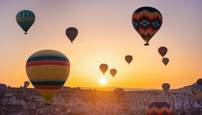 Best time to go on a hot air balloon ride in Cappadocia