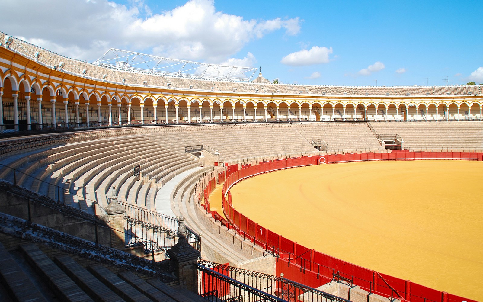BULLRING OF THE REAL MAESTRANZA IN SEVILLE