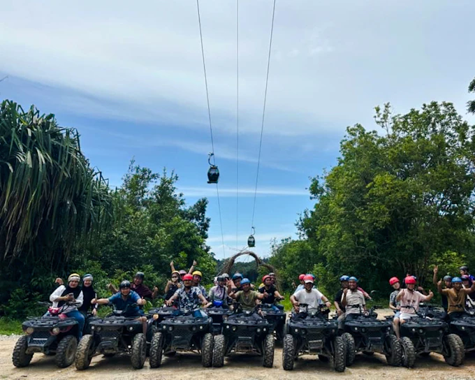 Sky ATV Ride at Mount Machinchang, Langkawi SkyCab