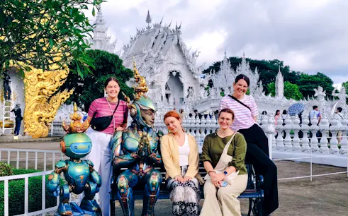 chiang rai: beyaz tapınak, mavi tapınak, kara ev ve altın üçgen rehberli turu (otel transferleri dahil)-1