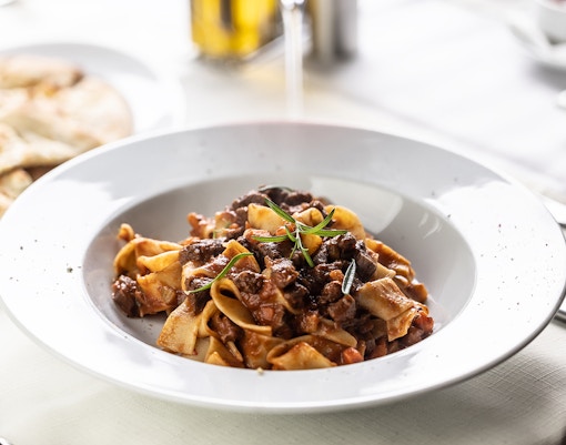 Pasta at  Rigoletto Bar and Grill