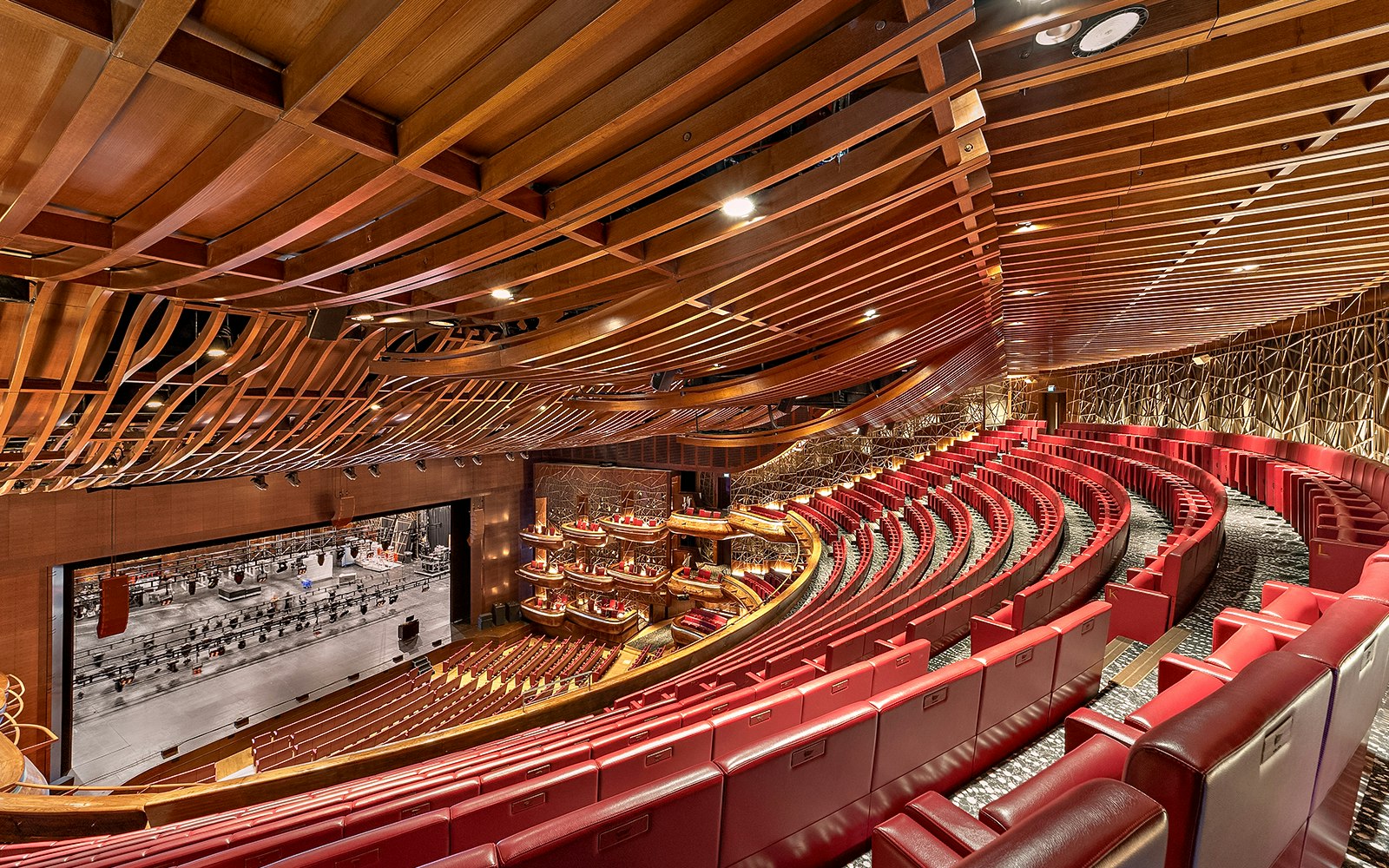 Dubai Opera House Royal Circle seat-map
