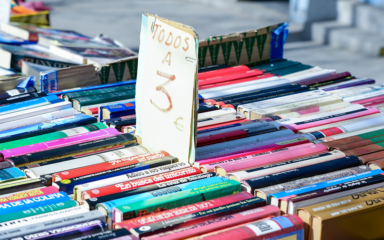 Compras em Madri - Cuesta de Moyano