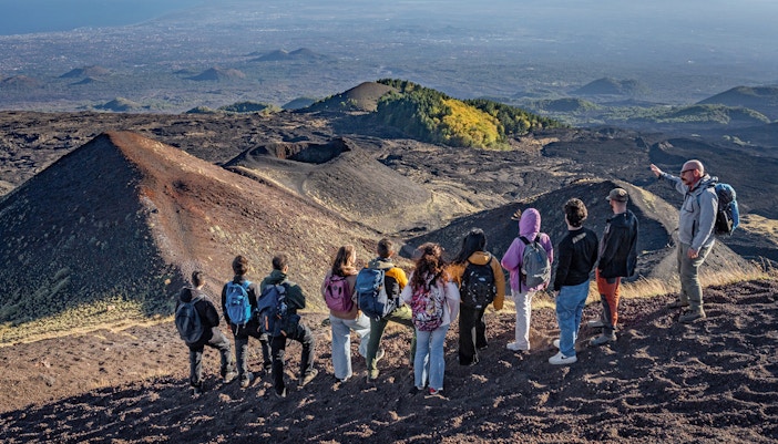 Montagnola crater (~2,600m)