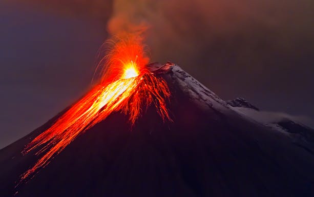 Mount Etna guided tour with cable car, showcasing volcanic landscape and trekking path.