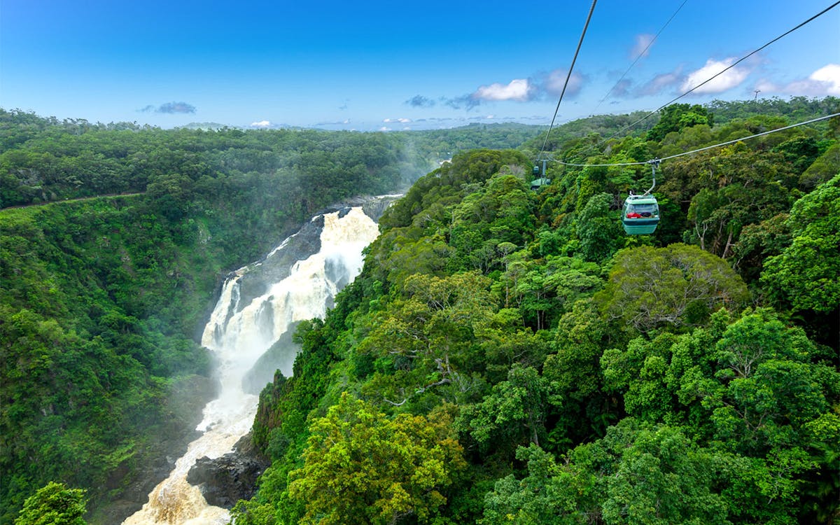 tickets to one-way cairns skyrail rainforest cableway with one-way kuranda scenic railway-2 tickets to one-way cairns skyrail rainforest cableway with one-way kuranda scenic railway-2