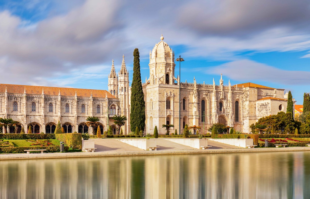 Jerónimos Monastery in Autumn