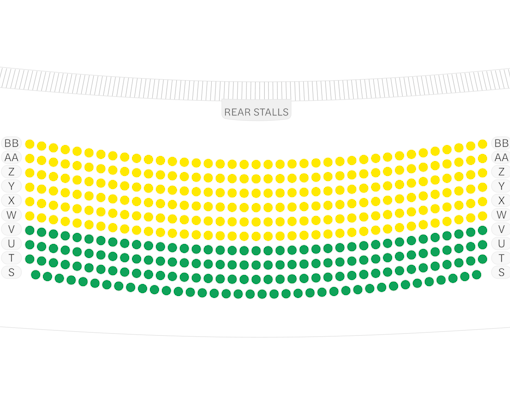 Cliffs Pavilion Seating Plan