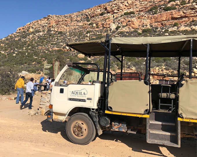 Aquila Private Game Reserve: Sunset Safari Game Drive Ticket