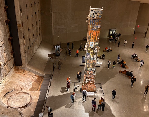 American Museum of Natural History entrance with visitors exploring top attractions in New York City.