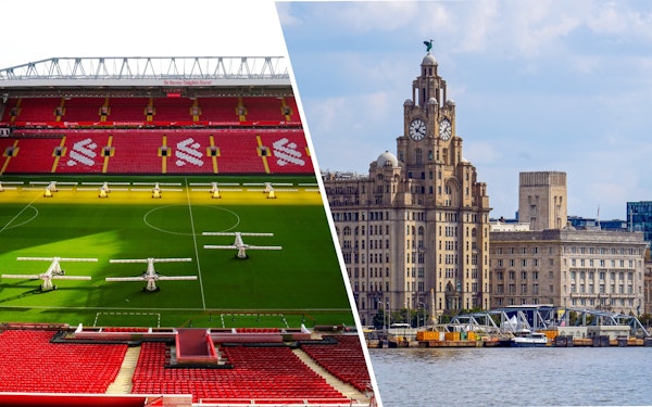 Combo: Liverpool FC Stadium Tour + Royal Liver Building 360° Tour