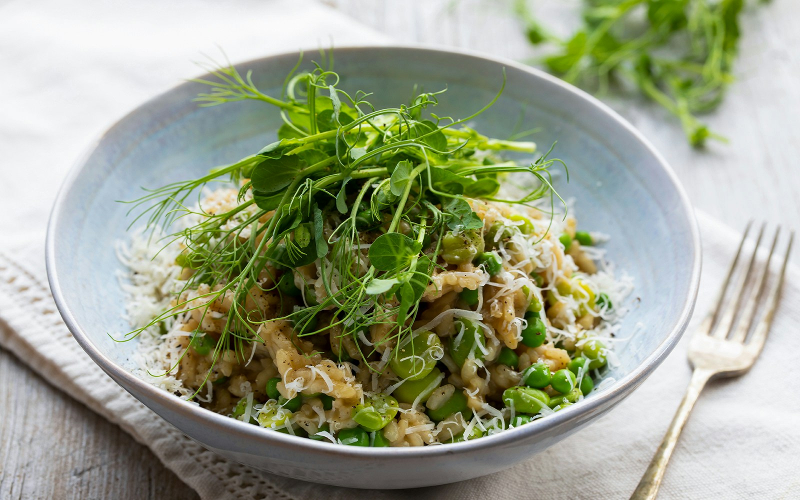 Risotto alla Milanese dish  in Milan, Italy.