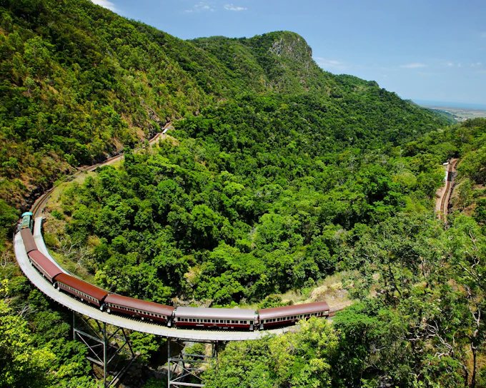 From Cairns: Scenic Train + Coach, Hartley's Crocodile Adventure Guided Tour with Transfers