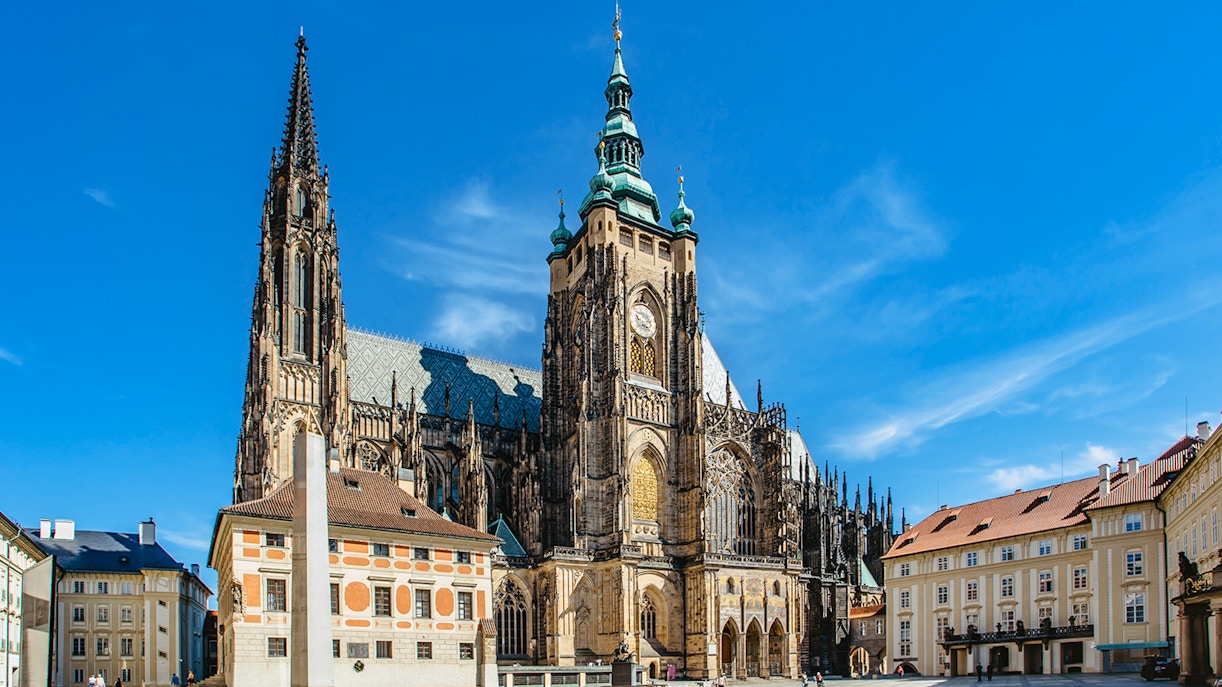 Castillo de Praga por dentro