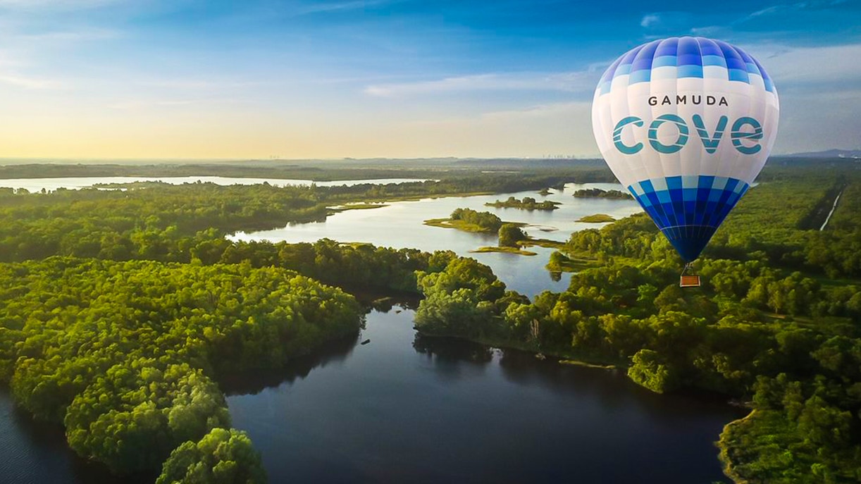 Getting to Gamuda Cove