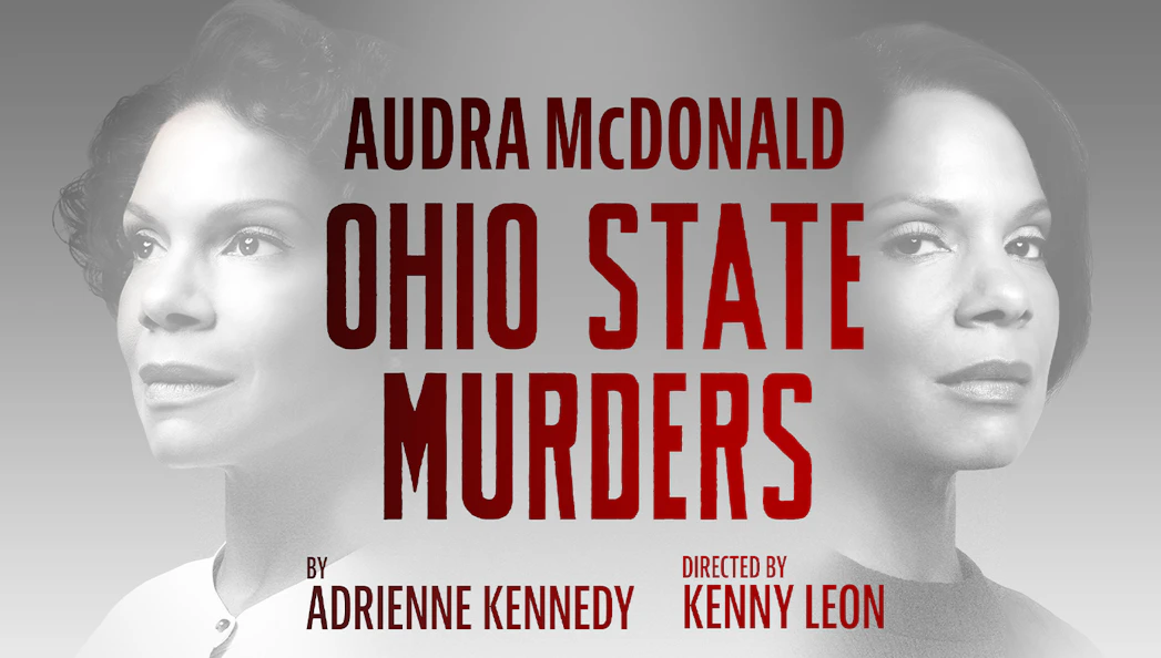 Ohio State Murders poster featuring text and a woman's face.