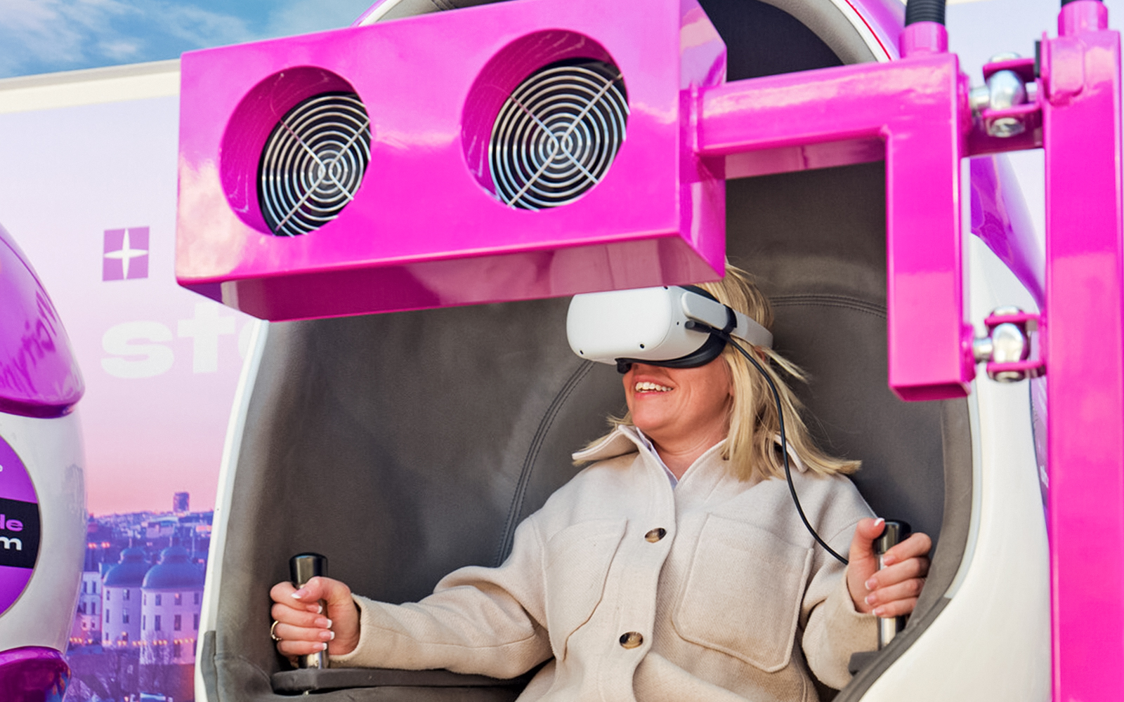 VR experience at Stockholm attraction with all-inclusive pass.