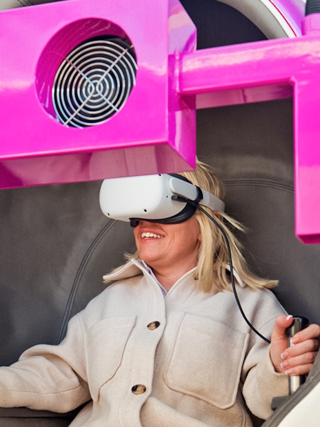 VR experience at Stockholm attraction with all-inclusive pass.