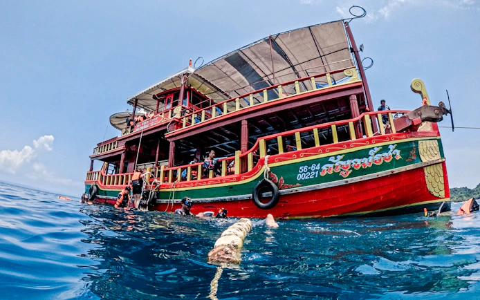 Koh Chang 3 or 4-Island Big Boat Snorkeling Tour with Lunch