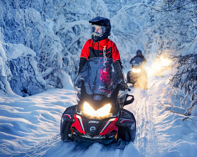 Rovaniemi: Northern Lights Snowmobile Hunt