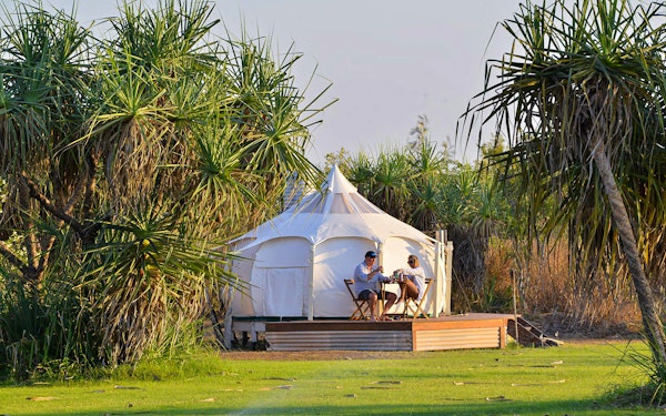 From Darwin: Top End Safari Camp Overnight Tour Around Finniss River