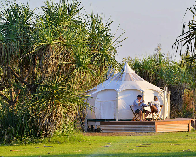 From Darwin: Top End Safari Camp Overnight Tour Around Finniss River
