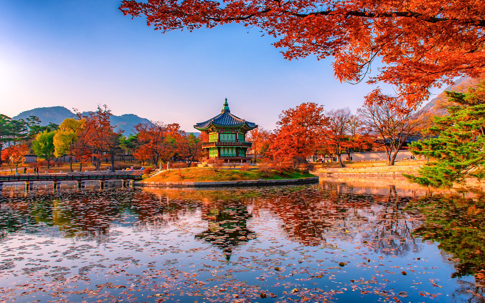 pagoda at gyeongbokgung palace Seoul South Korea