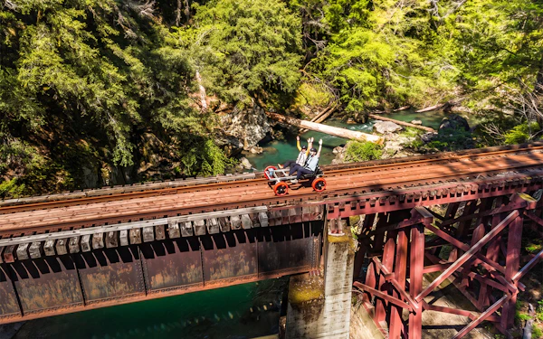 Skunk Train From Fort Bragg: Pudding Creek Express Ticket with Glen Blair Junction Stop
