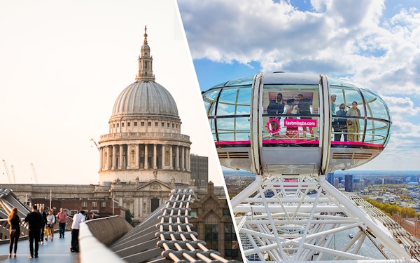 Combo: St Paul's Cathedral + London Eye Tickets