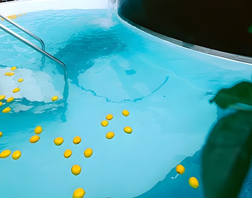 Caldea Spa Origins thermal pools with mountain views in Andorra.