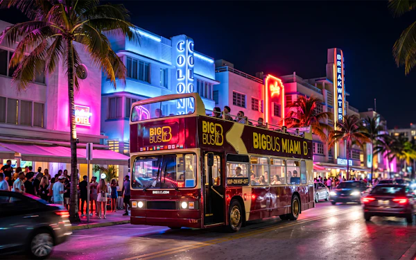 Big Bus: Miami Panoramic Night Bus Tour