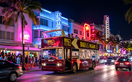 Big Bus: Miami Panoramic Night Bus Tour