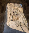 Utsiktsplatsen över grottstaden Vardzia