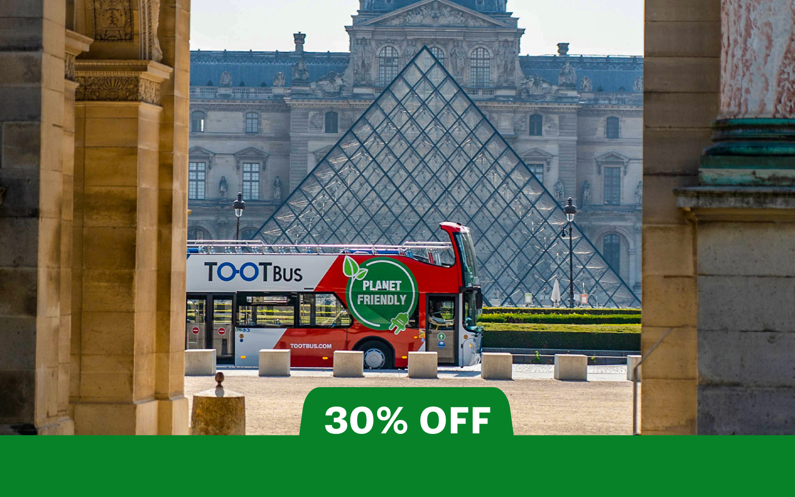 Tootbus: Paris Hop-On Hop-Off Bus Tour