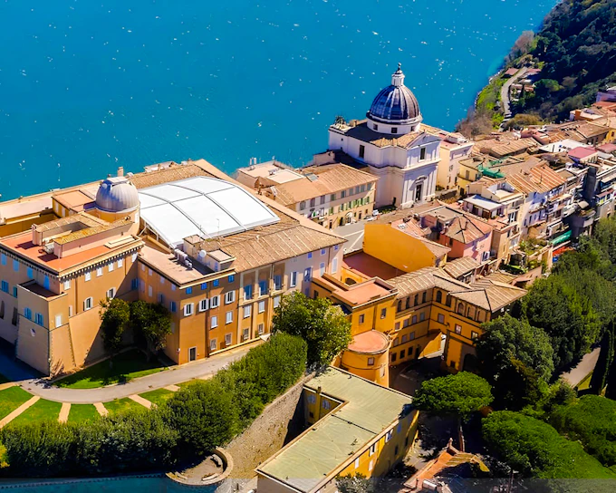 From Rome: Castel Gandolfo Apostolic Palace and Gardens Tickets with Private Round-Trip Transfers (Product 56476)
