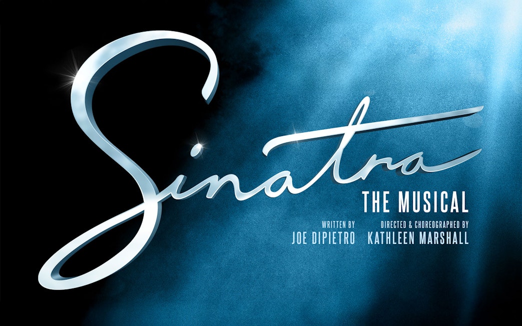 Sinatra The Musical logo for West End show, written by Joe DiPietro.