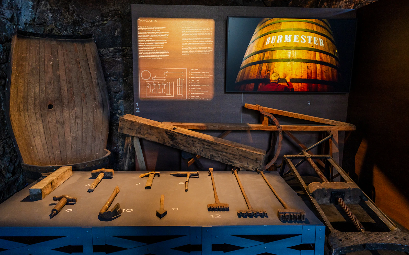 Burmester Wine Cellar Guided Tour with 3 Port Wine Tastings Image 3