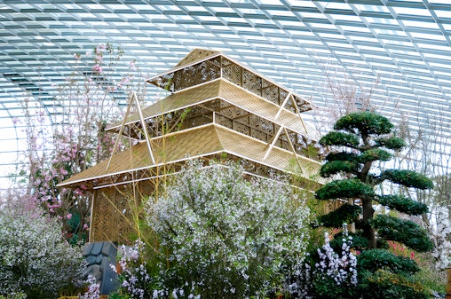 Ingressos para o Gardens by the Bay: Cloud Forest (Jurassic World Experience) + Flower Dome + Floral Fantasy