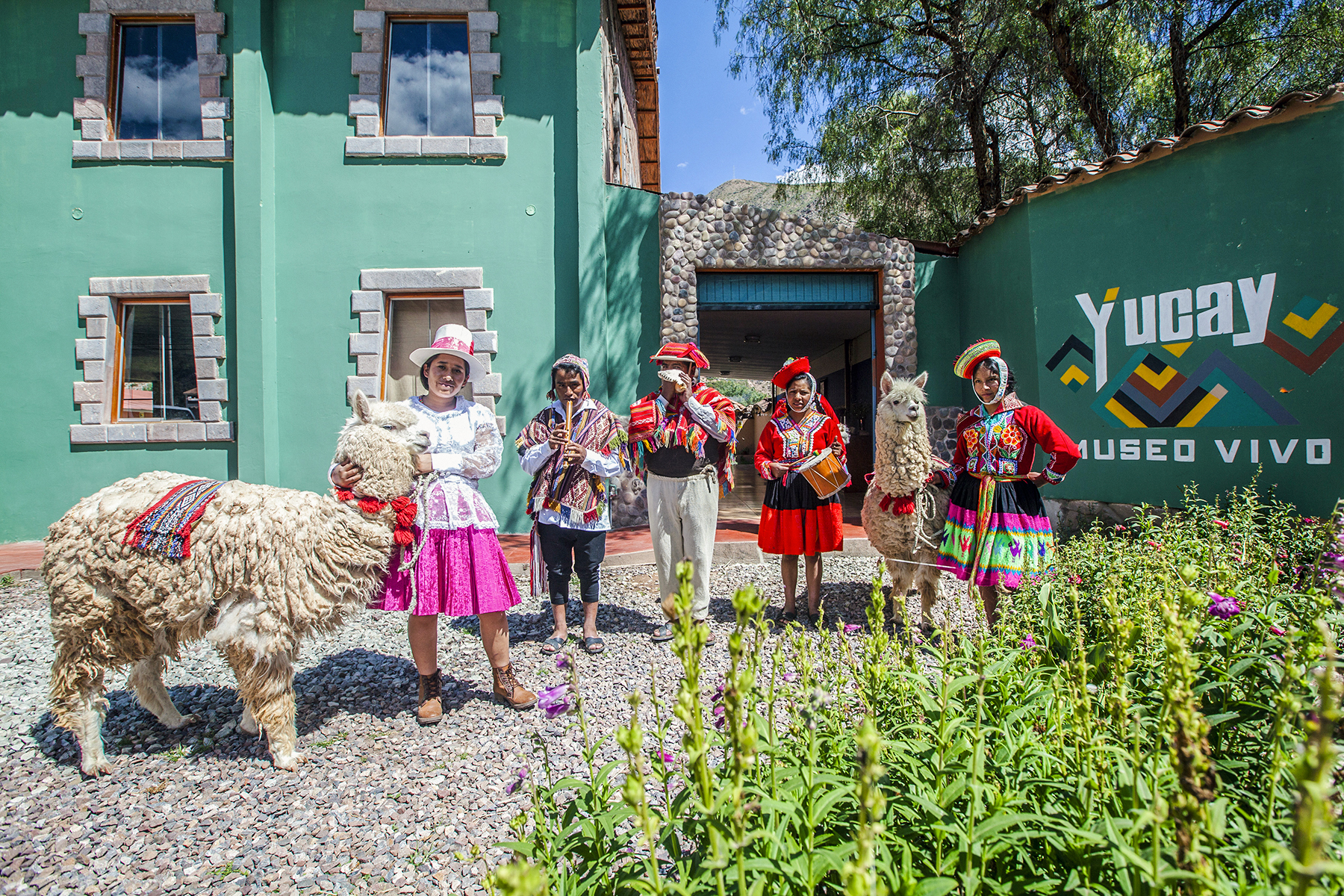Yucay Museo de Cultura Viva (Yucay Museum of Living Culture), a cultural center located in Yucay within the Sacred Valley of the Incas, Peru