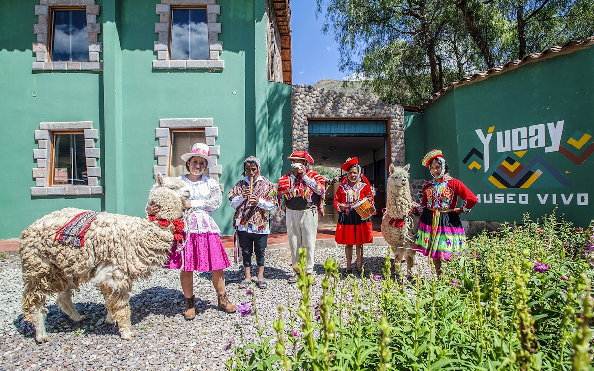 Yucay Museo de Cultura Viva (Yucay Museum of Living Culture), a cultural center located in Yucay within the Sacred Valley of the Incas, Peru