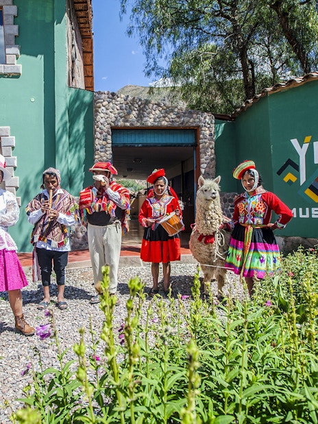 Yucay Museo de Cultura Viva (Yucay Museum of Living Culture), a cultural center located in Yucay within the Sacred Valley of the Incas, Peru