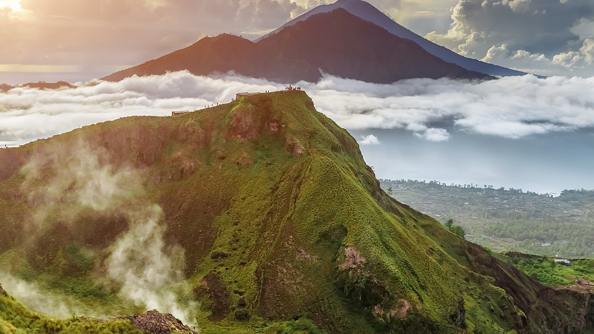 Mount Batur in the morning