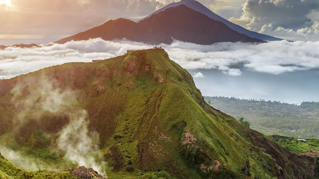 Mount Batur in the morning