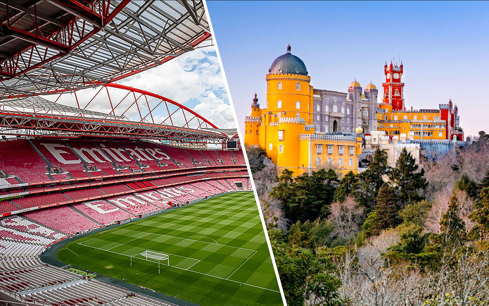 Combo (Save 5%): SL Benfica Stadium & Museum Guided Tour + Pena Palace Tickets