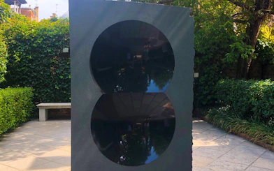Sculpture in garden at Peggy Guggenheim Collection, Venice.