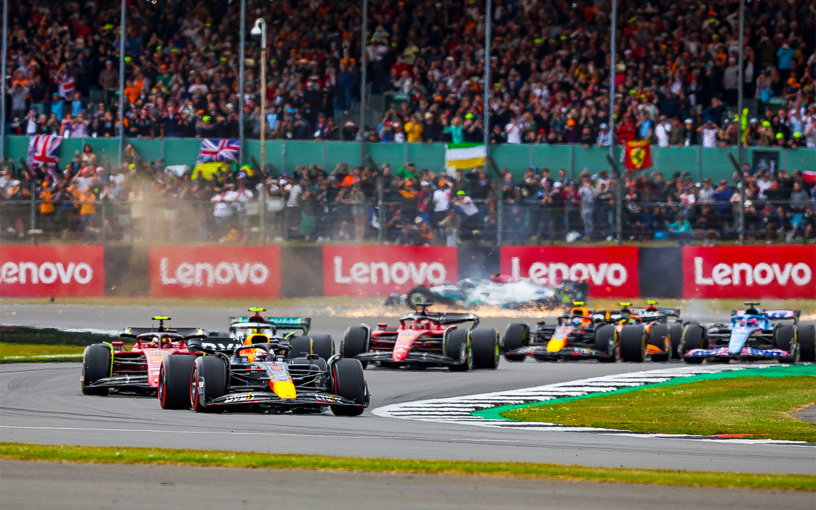 GP da Inglaterra de F1 2023: Leclerc lidera 3º treino com chuva, fórmula 1