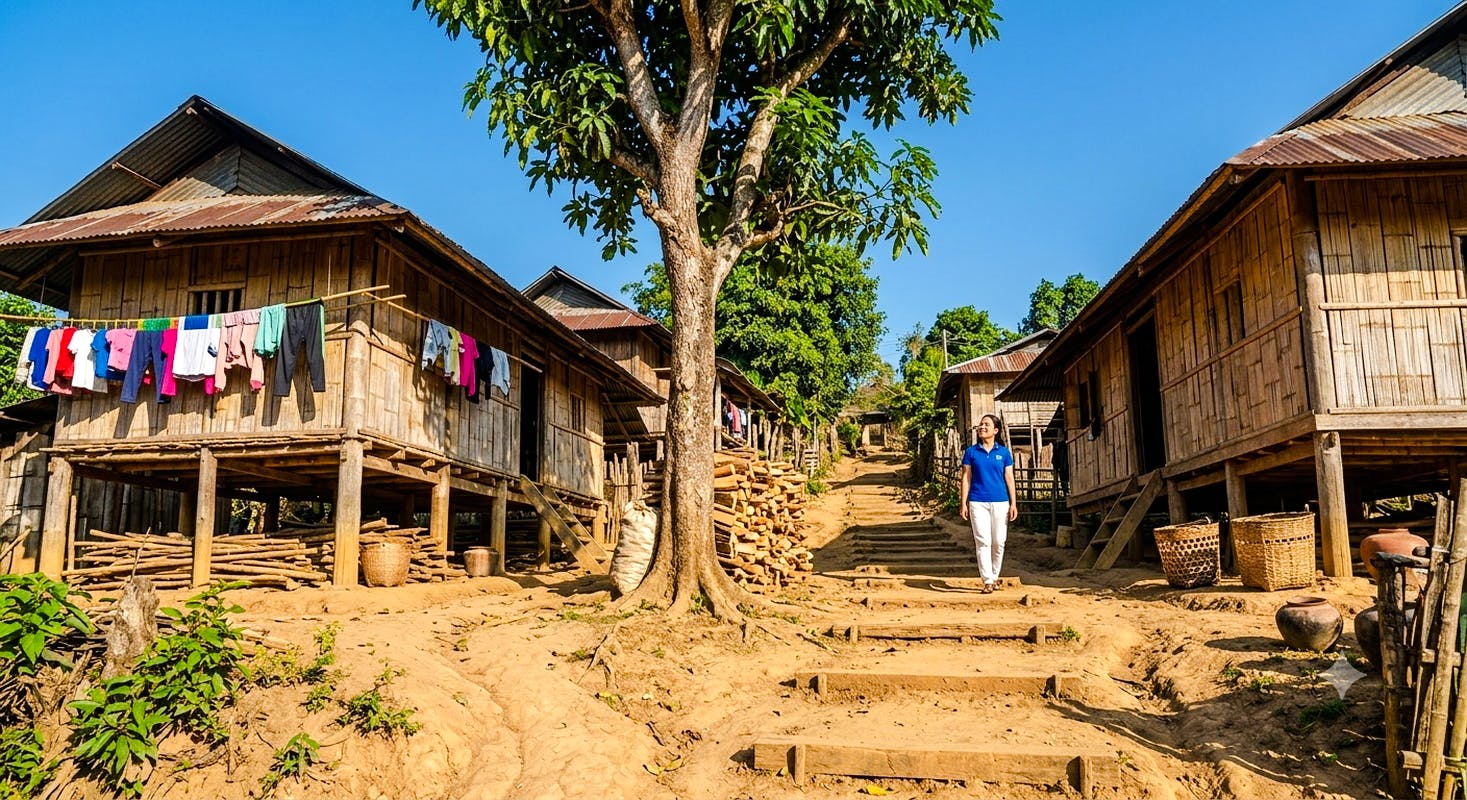 visita cultural en grupo pequeño por chiang mai: pueblo de las mujeres del cuello largo karen, el templo de plata, wat phra singh y wat chedi luang-3