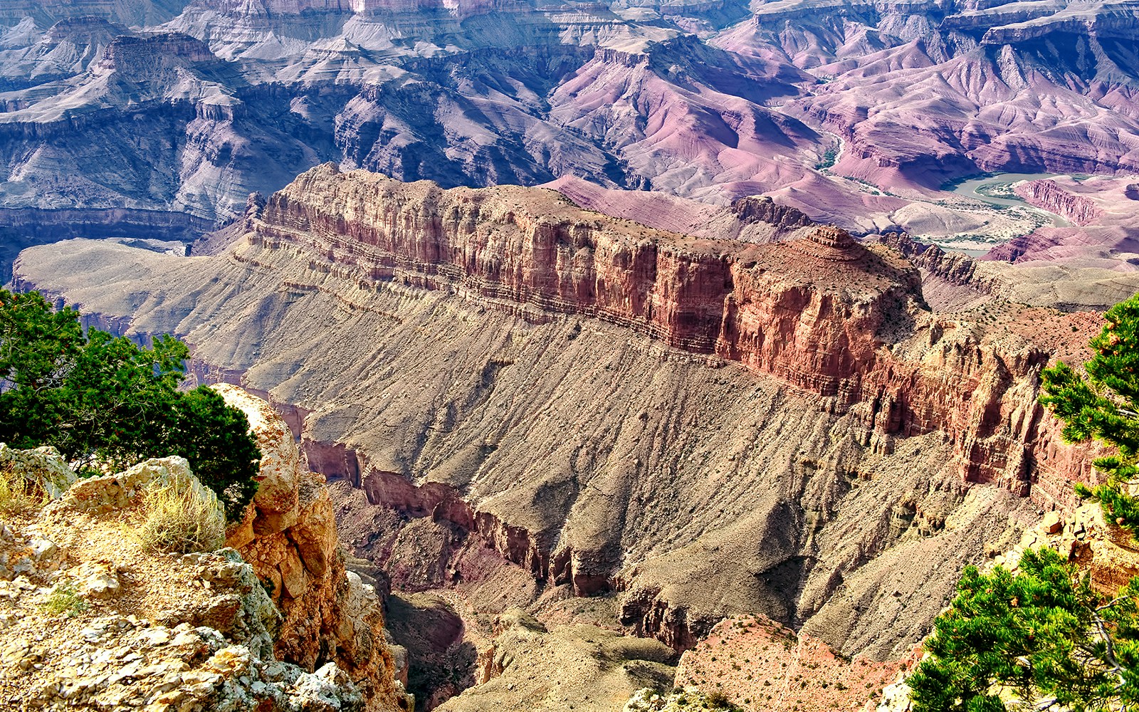 Lipan Point view of Grand Canyon National Park showcasing expansive canyon landscape.
