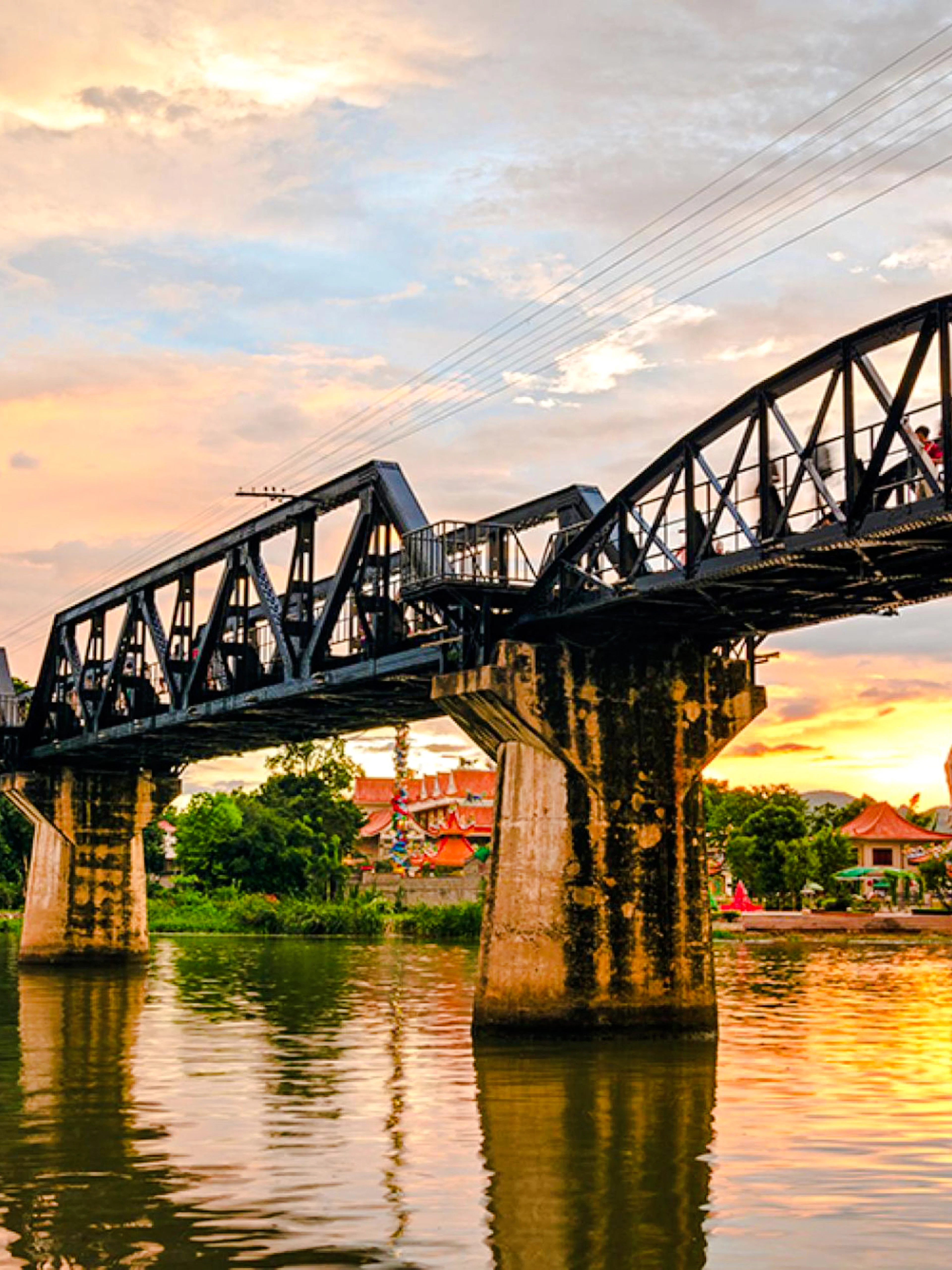 from bangkok: private bridge over the river kwai & hellfire pass tour with death railway train ride-1