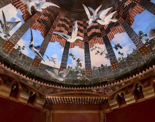 Casa Vicens - Interiors - Upper Room